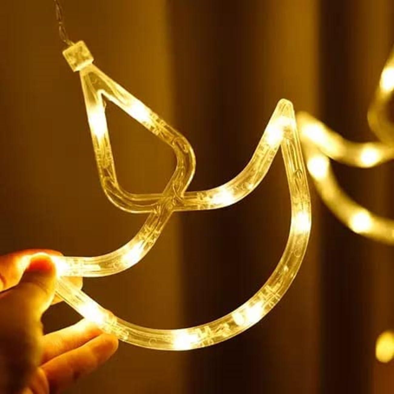 Mode Controller Curtain String Lights Led Lights for Home Decoration, Diwali Lights for Decoration for Home 3da16c-75 