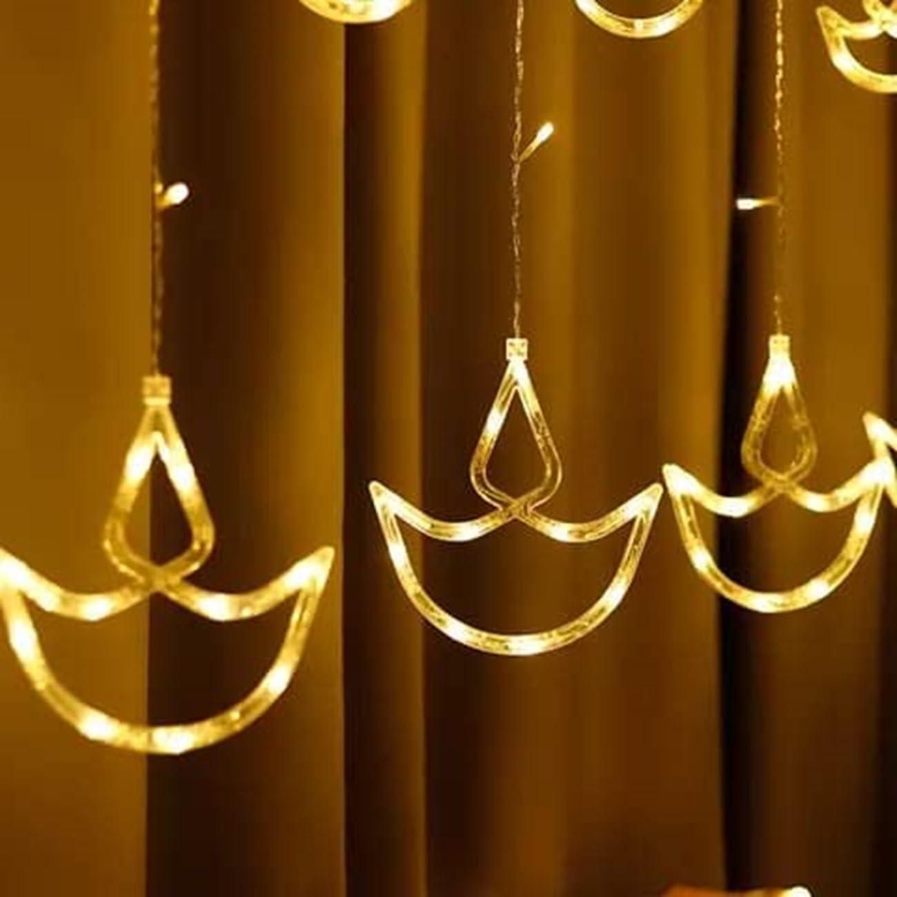 Mode Controller Curtain String Lights Led Lights for Home Decoration, Diwali Lights for Decoration for Home 3da16c-75 