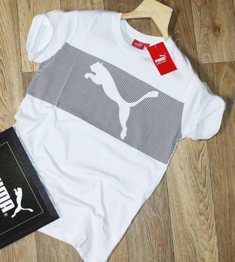 White Puma Dryfit TShirt 3da16c-75 