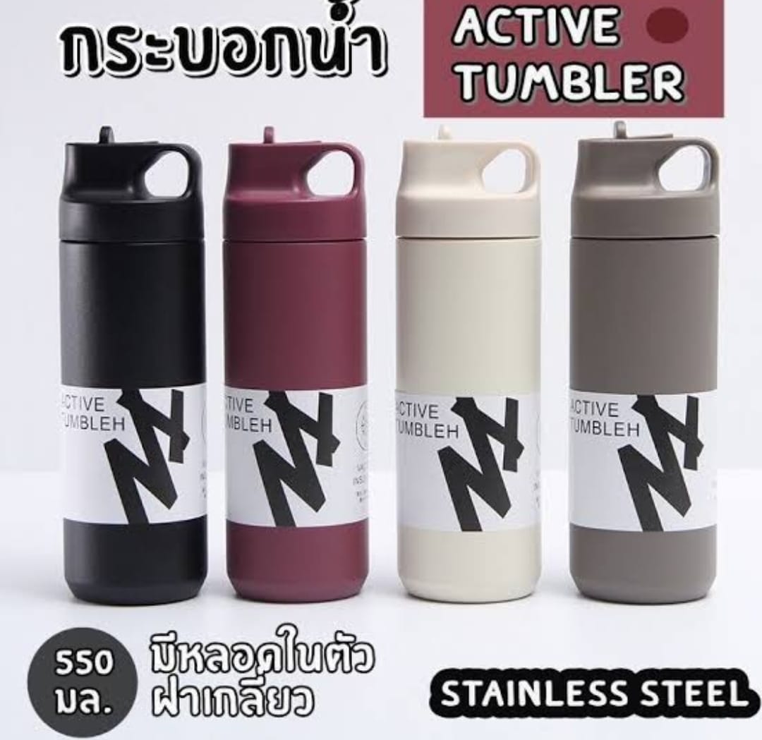 Darling toys Outdoor Portable Sipper Double Wall Stainless Steel Water Bottles 550 ml