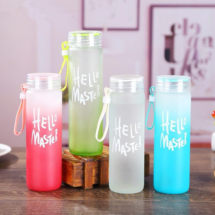 Master Glass Water Bottle - Hot and Cold Water Bottle (Random Color) - 300ml