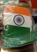 Cap with indian flag Sticker