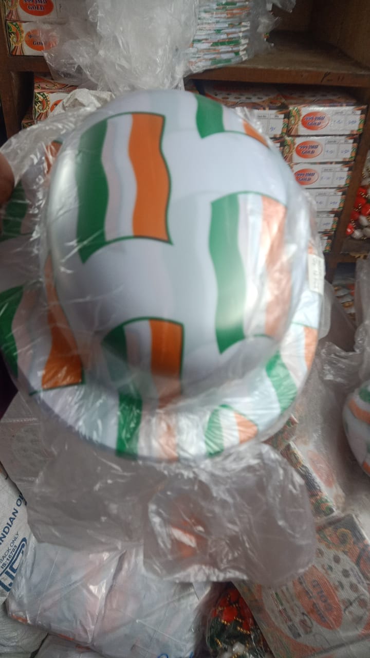 Cap with indian flag Sticker