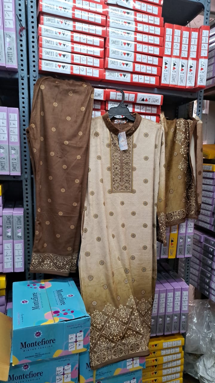 Kurta Dupatta & Payjama Set For Women 3 pis (only for wholesale)