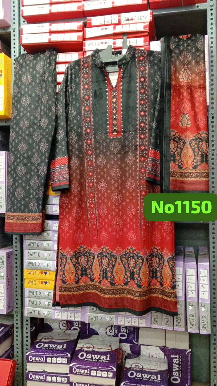 Kurta Dupatta & Payjama Set For Women 3 pis (only for wholesale)