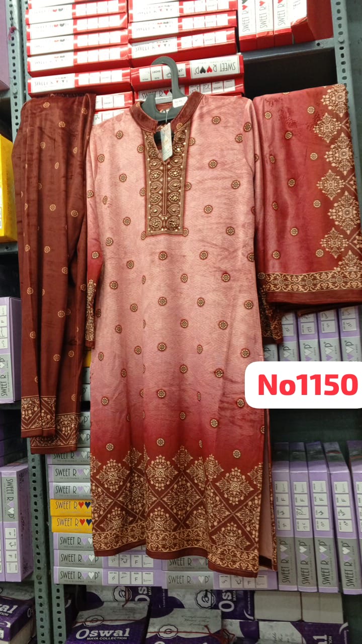 Kurta Dupatta & Payjama Set For Women 3 pis (only for wholesale)