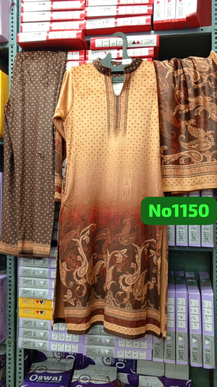 Kurta Dupatta & Payjama Set For Women 3 pis (only for wholesale)