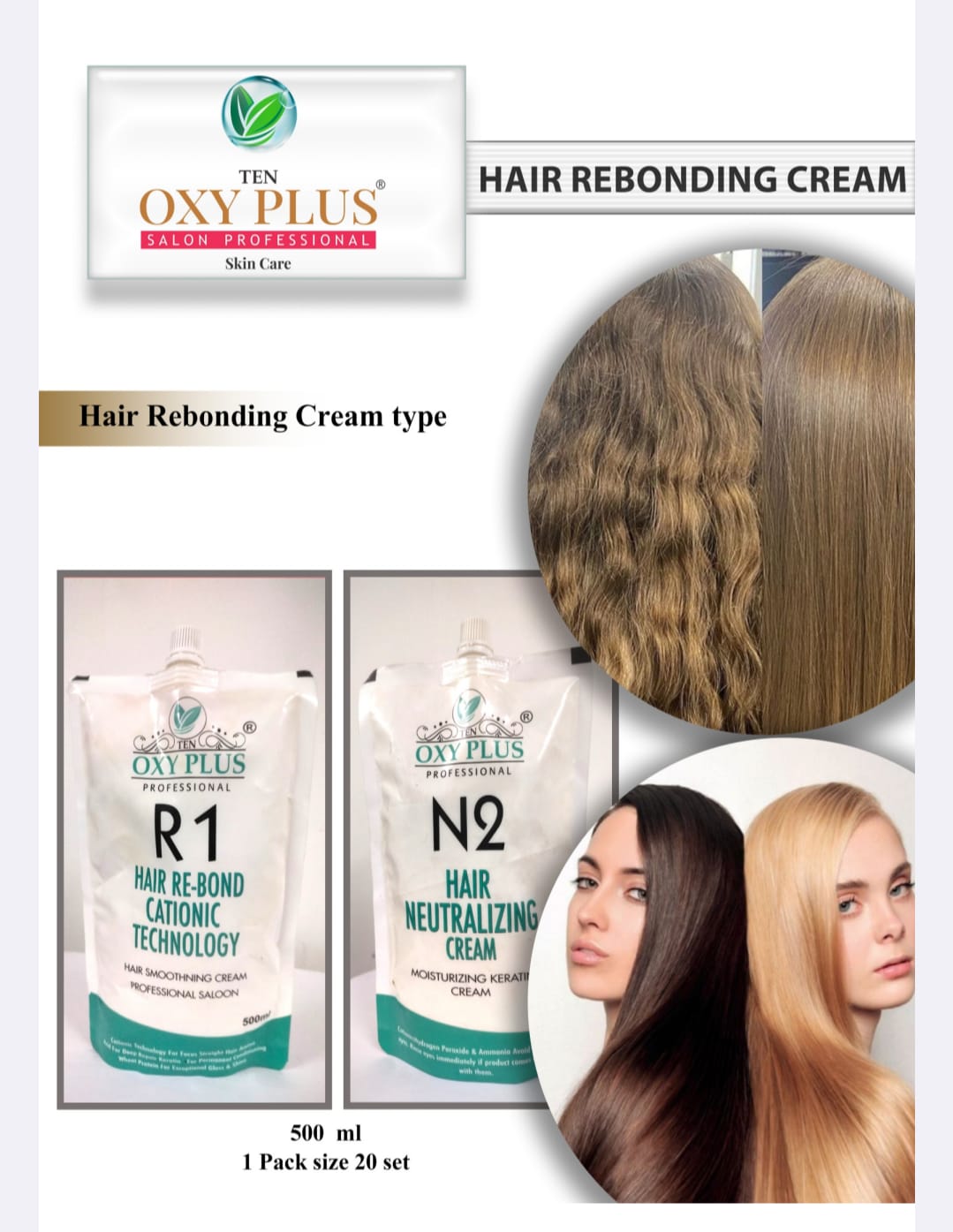 HAIR REBONDING CREAM (Only for Wholesale)