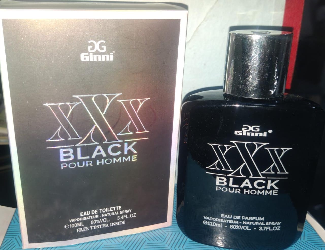 GINNOI XXX BLACK Perfume (only for wholesale)