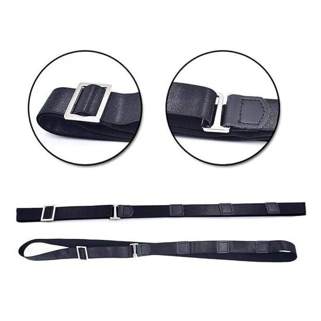 Shirt Tucker Belt – Adjustable Shirt Stay Belt for Perfect All-Day Tuck (Men & Women)