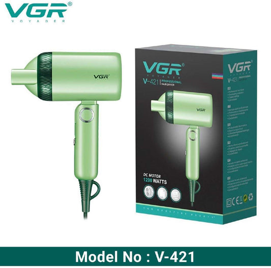 Hair Dryer For Unisex, Green (Only for Wholesale)