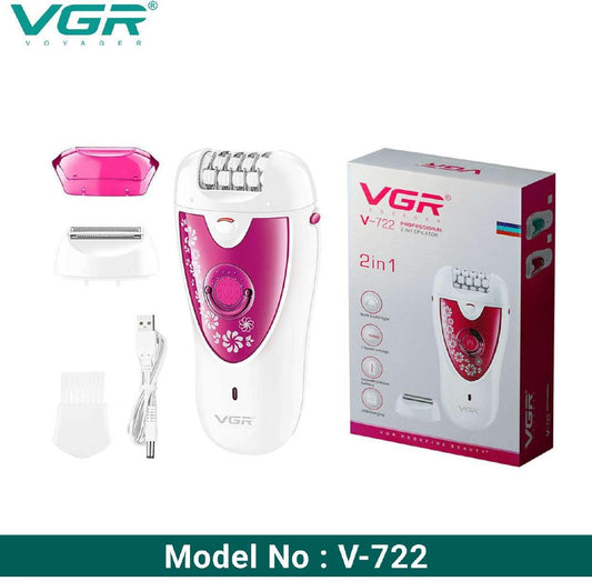 Professional 2 in 1 Cordless Epilator