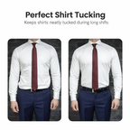 Shirt Tucker Belt – Adjustable Shirt Stay Belt for Perfect All-Day Tuck (Men & Women)